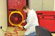 Door fan being used for an Integrity test.
